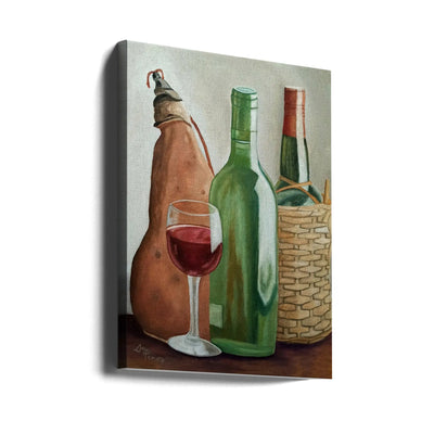 In the Winery - Stretched Canvas, Poster or Fine Art Print I Heart Wall Art