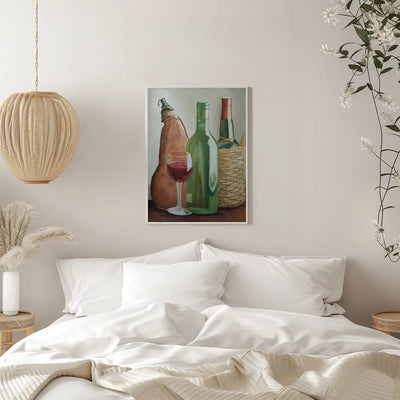 In the Winery - Stretched Canvas, Poster or Fine Art Print I Heart Wall Art
