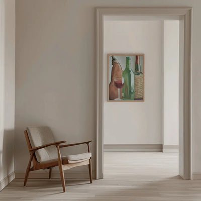 In the Winery - Stretched Canvas, Poster or Fine Art Print I Heart Wall Art