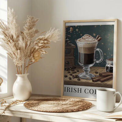 Irish Coffee - Stretched Canvas, Poster or Fine Art Print I Heart Wall Art