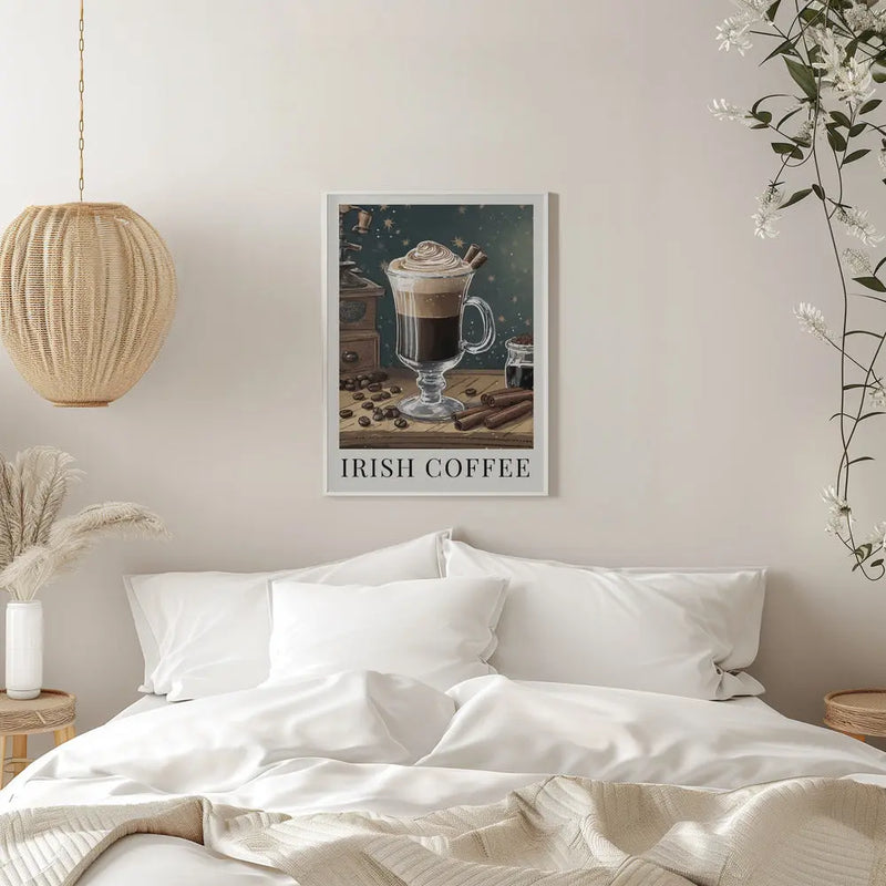 Irish Coffee - Stretched Canvas, Poster or Fine Art Print I Heart Wall Art