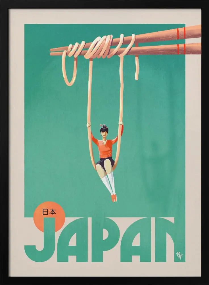 Japan - Stretched Canvas, Poster or Fine Art Print I Heart Wall Art