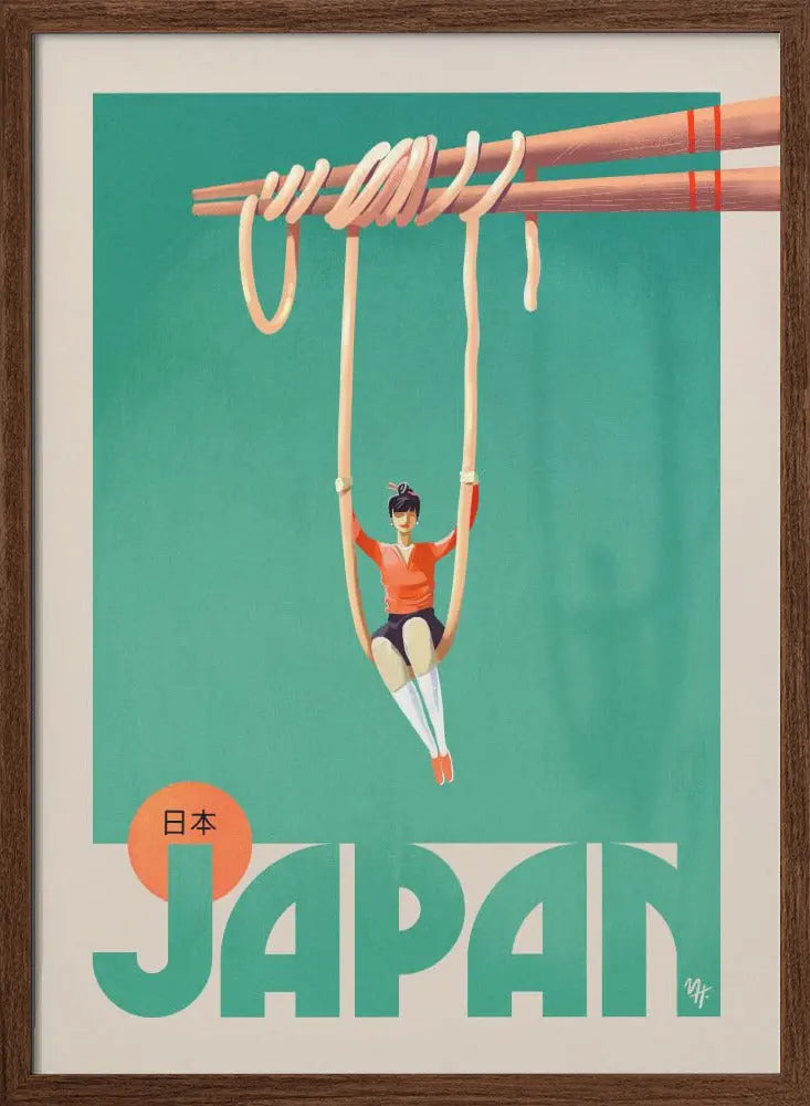 Japan - Stretched Canvas, Poster or Fine Art Print I Heart Wall Art