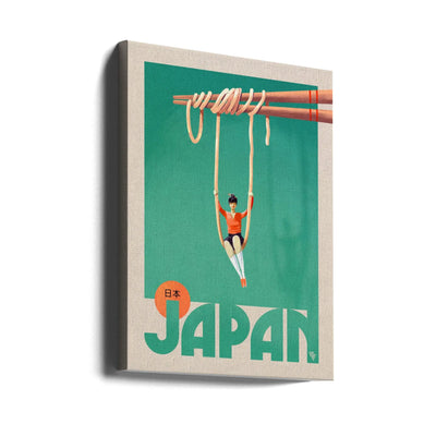 Japan - Stretched Canvas, Poster or Fine Art Print I Heart Wall Art
