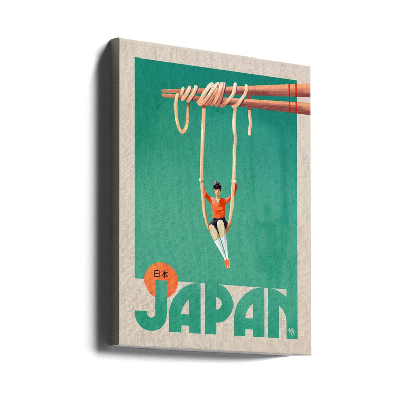 Japan - Stretched Canvas, Poster or Fine Art Print I Heart Wall Art