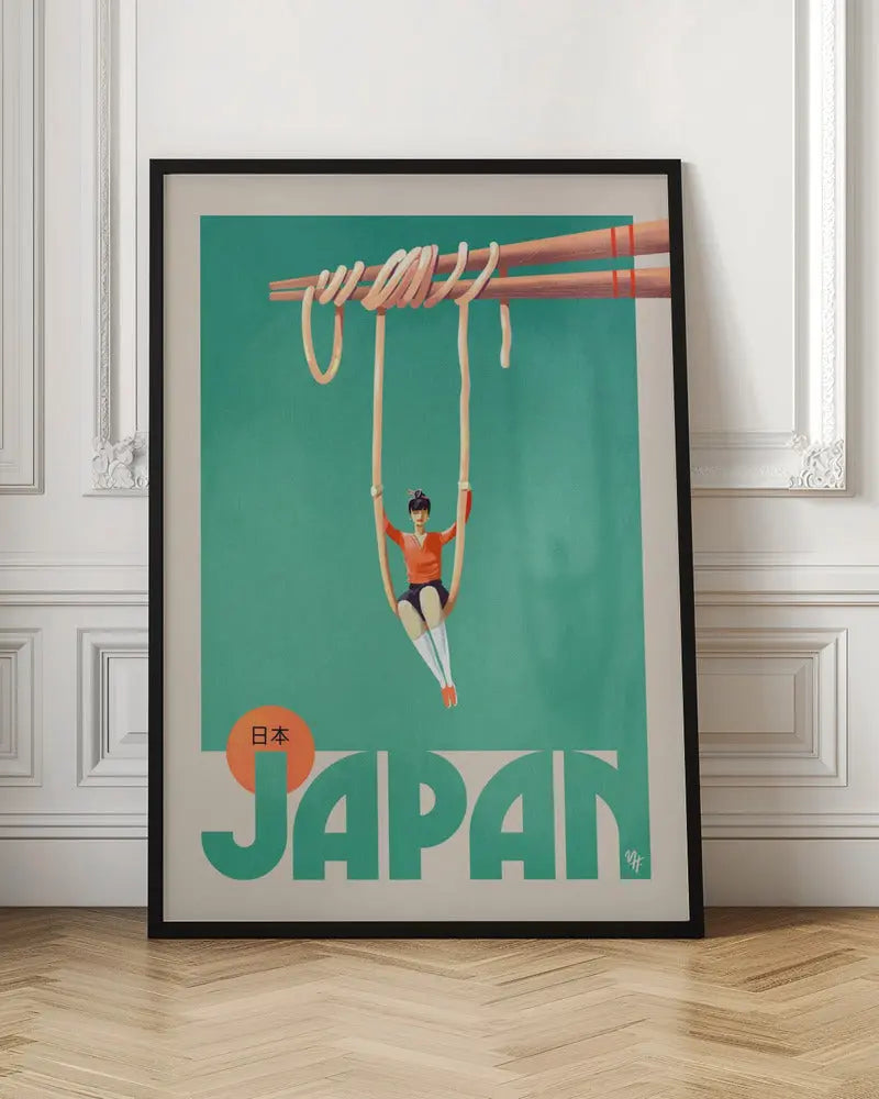 Japan - Stretched Canvas, Poster or Fine Art Print I Heart Wall Art