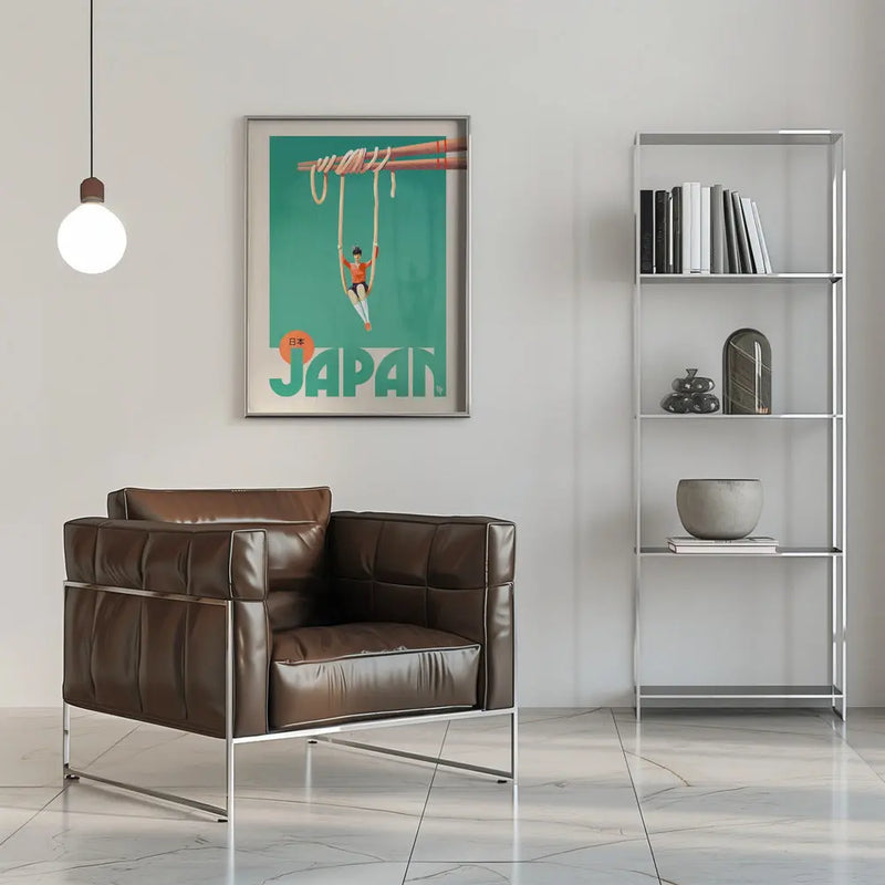Japan - Stretched Canvas, Poster or Fine Art Print I Heart Wall Art