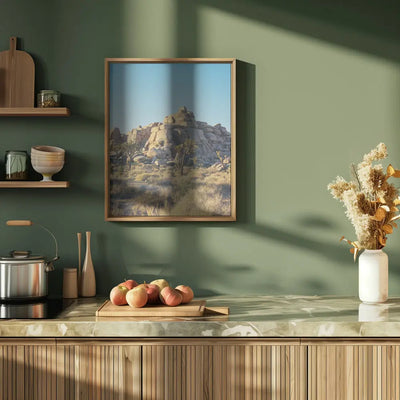 Joshua Tree Sunset - Stretched Canvas, Poster or Fine Art Print I Heart Wall Art