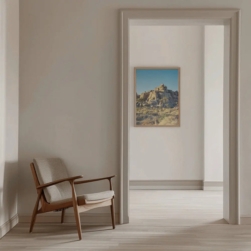 Joshua Tree Sunset - Stretched Canvas, Poster or Fine Art Print I Heart Wall Art