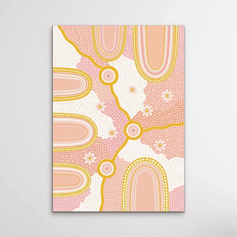 Journey - Edition One, Part One- Aboriginal Art Print by Sherri Cummins I Heart Wall Art Australia