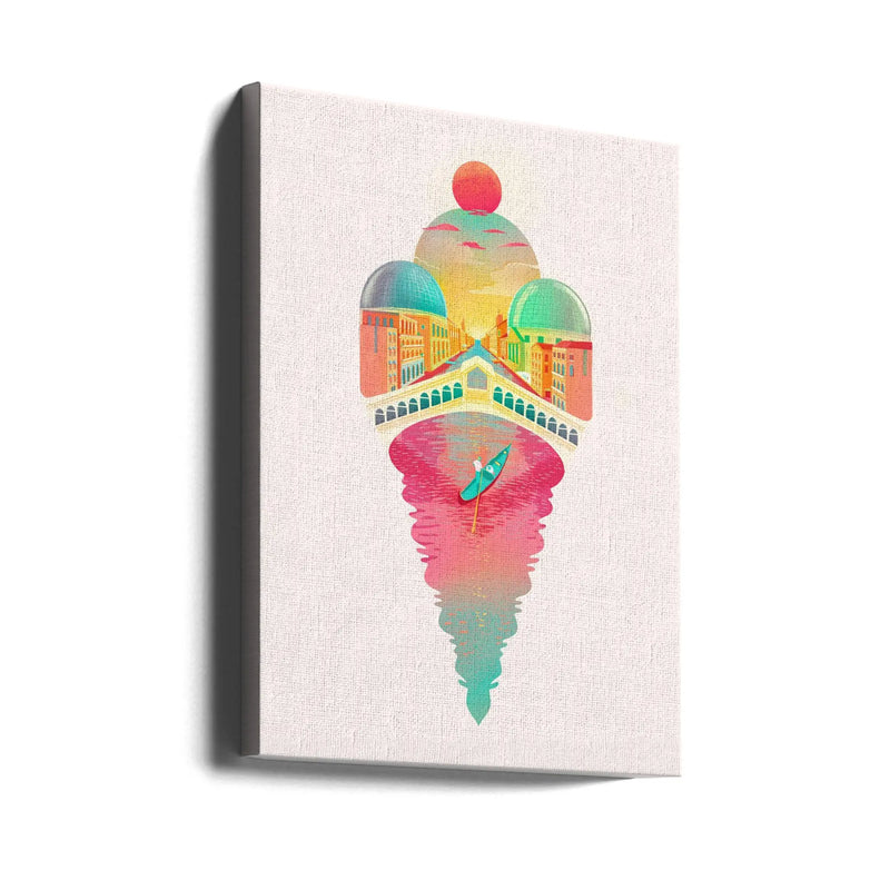 Just One Cornetto - Stretched Canvas, Poster or Fine Art Print I Heart Wall Art