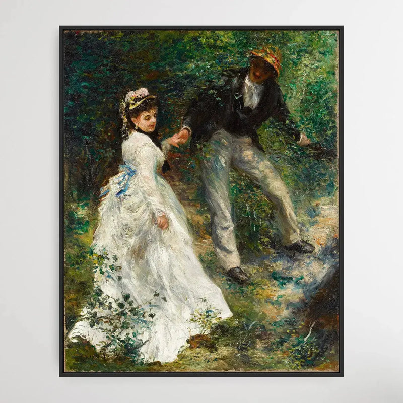 La Promenade (1870) by Pierre-Auguste Renoir
