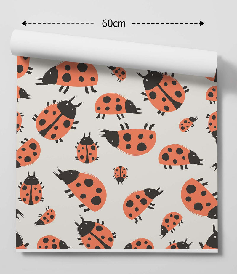 Little Lady Bird - Peel and Stick Removable Wallpaper I Heart Wall Art Australia