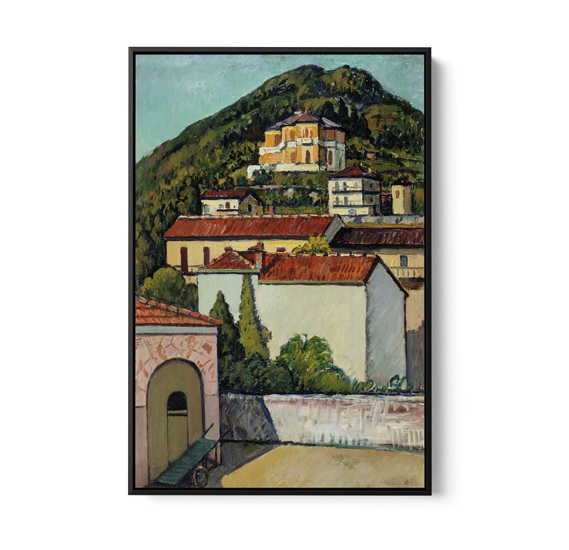 Landscape from Liguria 1932 by Pietro Marussig - Stretched Canvas Print or Framed Fine Art Print - Artwork (Copy) I Heart Wall Art Australia