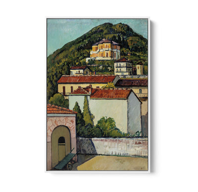 Landscape from Liguria 1932 by Pietro Marussig - Stretched Canvas Print or Framed Fine Art Print - Artwork (Copy) I Heart Wall Art Australia