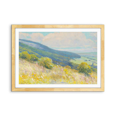 Landscape 1927 By Lajos Csordak - Fine Art or Canvas Print (Copy) I Heart Wall Art Australia