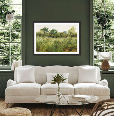 Field of Oats near Vejby (1843) - Fine Art Print or Stretched Canvas I Heart Wall Art Australia