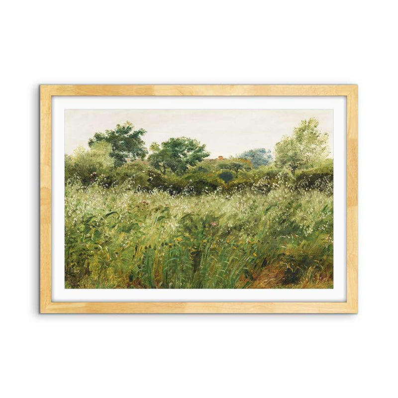 Field of Oats near Vejby (1843) - Fine Art Print or Stretched Canvas I Heart Wall Art Australia