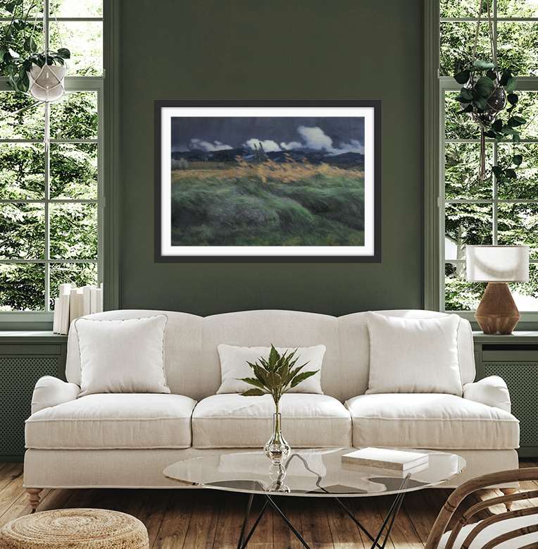 Landschap (1895 - 1905) by Louis Patru - Fine Art or Canvas Print. I Heart Wall Art Australia