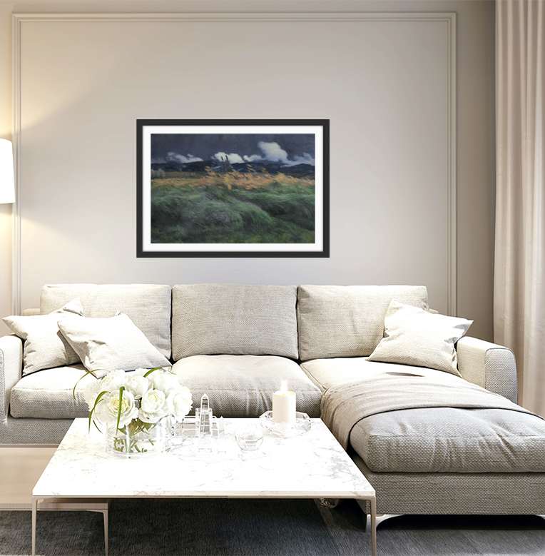 Landschap (1895 - 1905) by Louis Patru - Fine Art or Canvas Print. I Heart Wall Art Australia