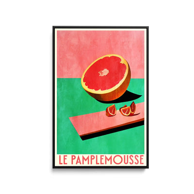 Le Pamlemousse by Bo Anderson - Stretched Canvas Print or Framed Fine Art Print - Artwork - I Heart Wall Art