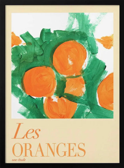Les Oranges Une Étude 1 - Stretched Canvas, Poster or Fine Art Print I Heart Wall Art