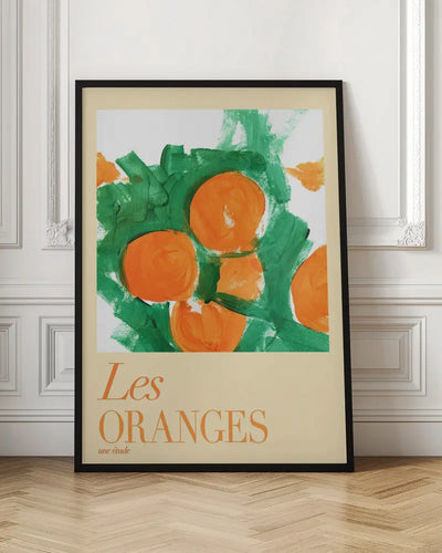 Les Oranges Une Étude 1 - Stretched Canvas, Poster or Fine Art Print I Heart Wall Art