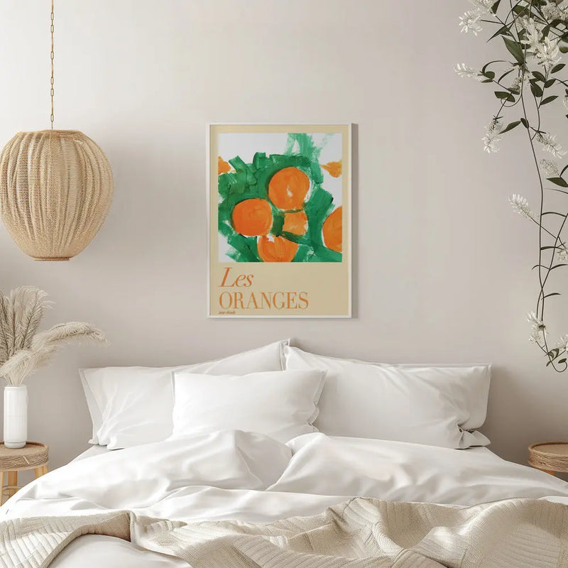 Les Oranges Une Étude 1 - Stretched Canvas, Poster or Fine Art Print I Heart Wall Art