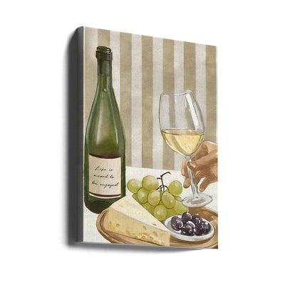 Life is meant to be enjoyed - Stretched Canvas, Poster or Fine Art Print I Heart Wall Art