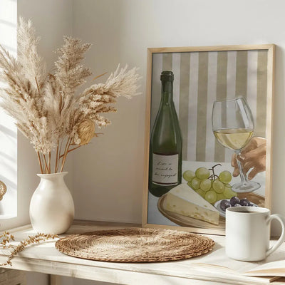 Life is meant to be enjoyed - Stretched Canvas, Poster or Fine Art Print I Heart Wall Art