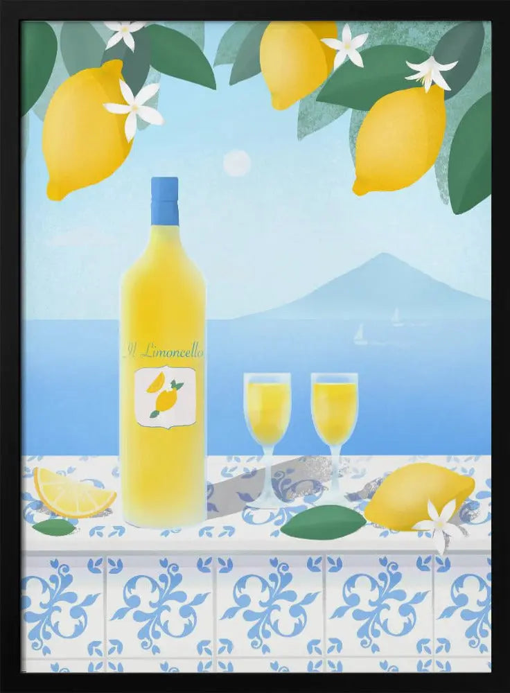 Limoncello - Stretched Canvas, Poster or Fine Art Print I Heart Wall Art