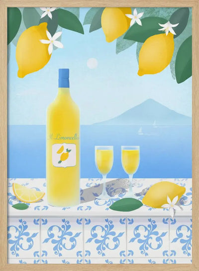 Limoncello - Stretched Canvas, Poster or Fine Art Print I Heart Wall Art