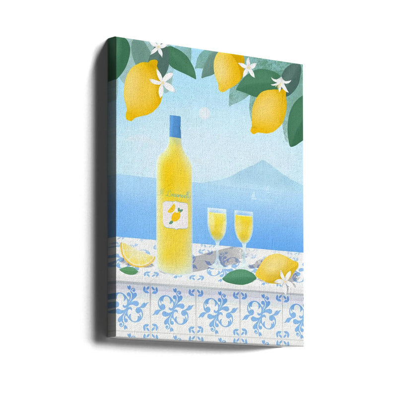 Limoncello - Stretched Canvas, Poster or Fine Art Print I Heart Wall Art