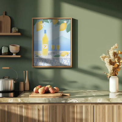 Limoncello - Stretched Canvas, Poster or Fine Art Print I Heart Wall Art
