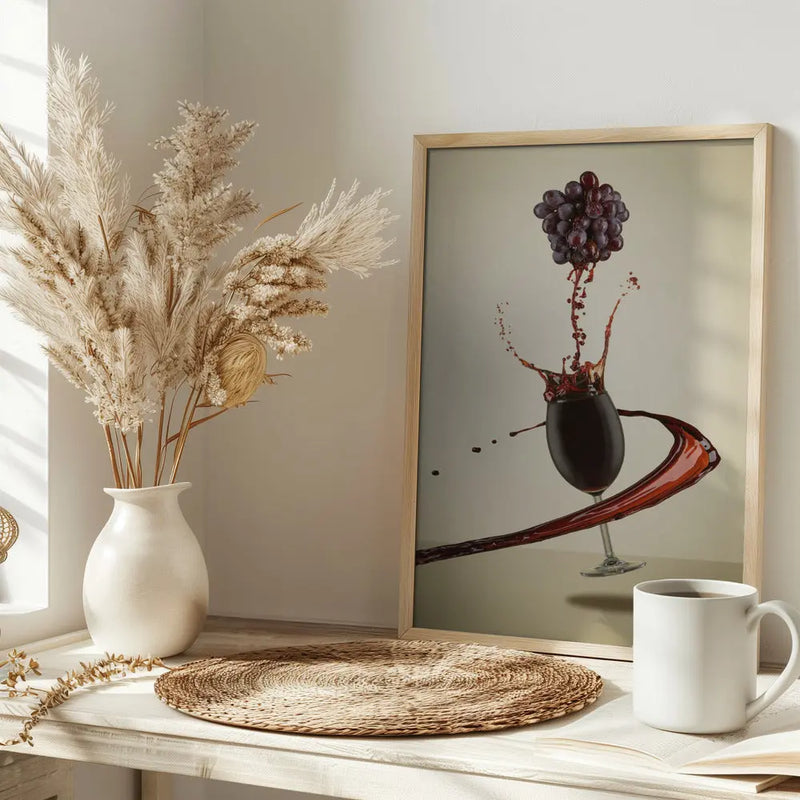 Making wine - Stretched Canvas, Poster or Fine Art Print I Heart Wall Art