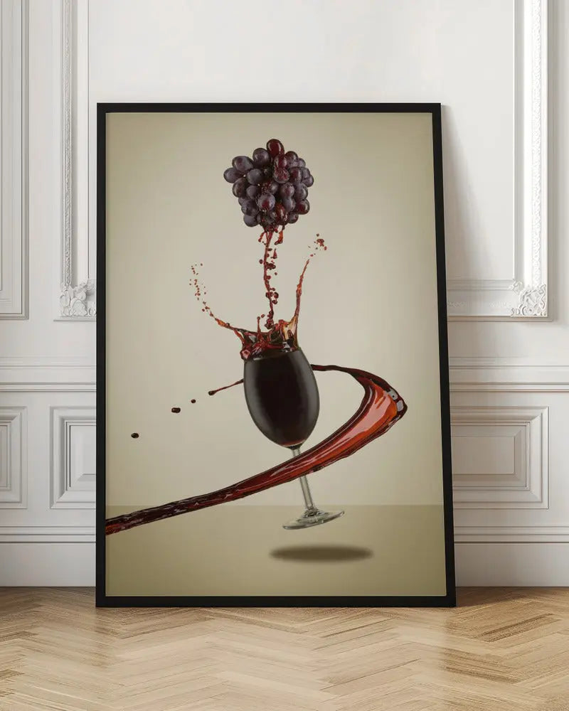Making wine - Stretched Canvas, Poster or Fine Art Print I Heart Wall Art