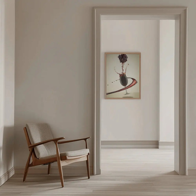 Making wine - Stretched Canvas, Poster or Fine Art Print I Heart Wall Art