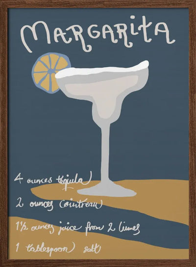 Margarita - Stretched Canvas, Poster or Fine Art Print I Heart Wall Art