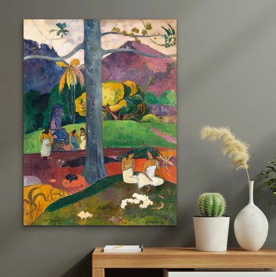 Mata Mua (Once Upon a Time) (1892) by Paul Gauguin - Classic Canvas or Art Print I Heart Wall Art Australia 