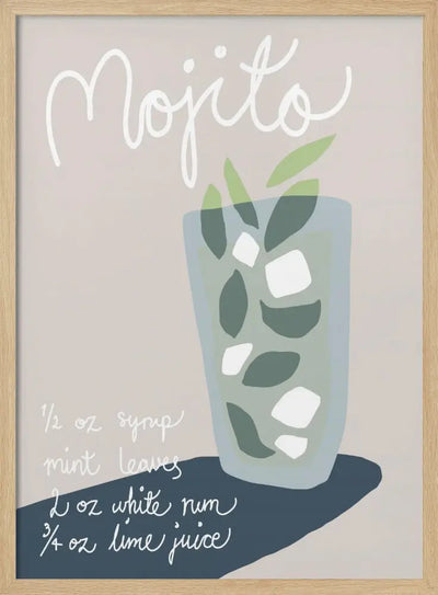 Mojito - Stretched Canvas, Poster or Fine Art Print I Heart Wall Art