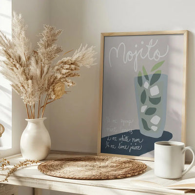 Mojito - Stretched Canvas, Poster or Fine Art Print I Heart Wall Art