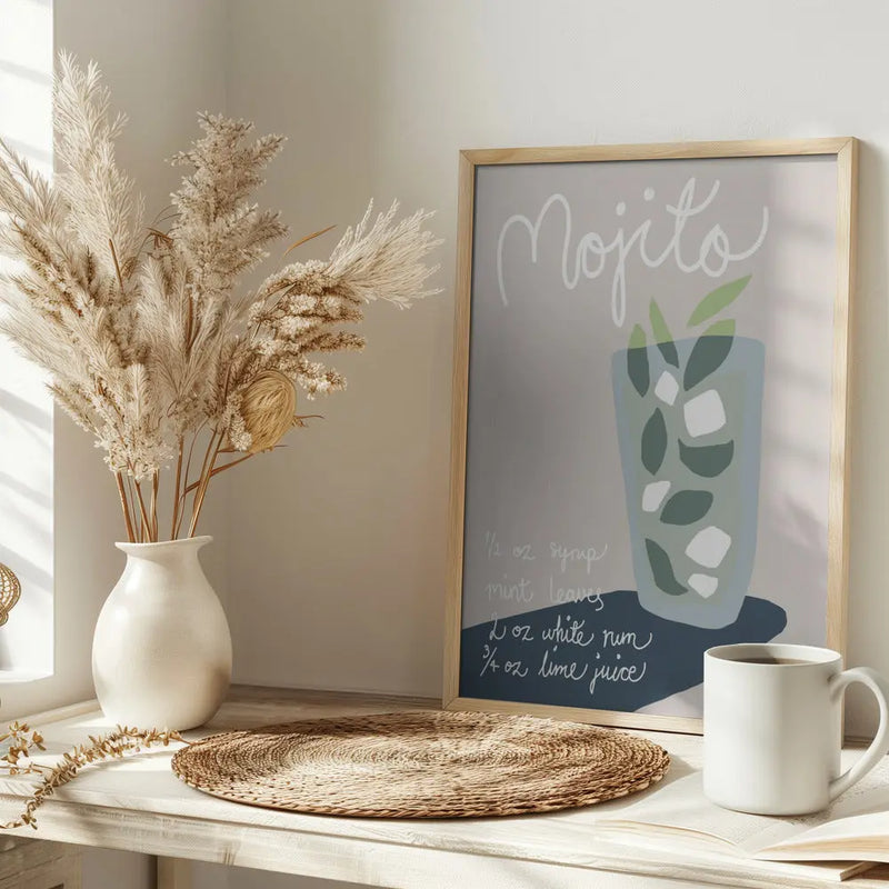 Mojito - Stretched Canvas, Poster or Fine Art Print I Heart Wall Art
