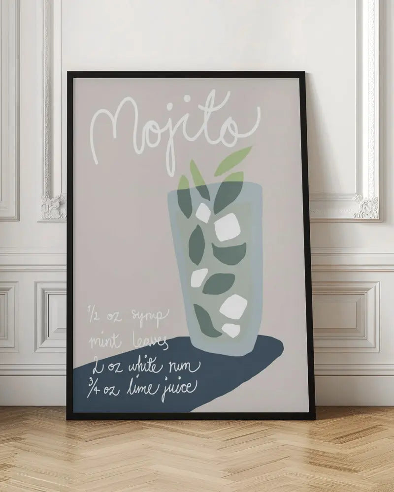 Mojito - Stretched Canvas, Poster or Fine Art Print I Heart Wall Art