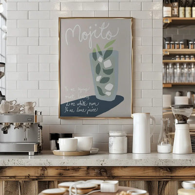 Mojito - Stretched Canvas, Poster or Fine Art Print I Heart Wall Art
