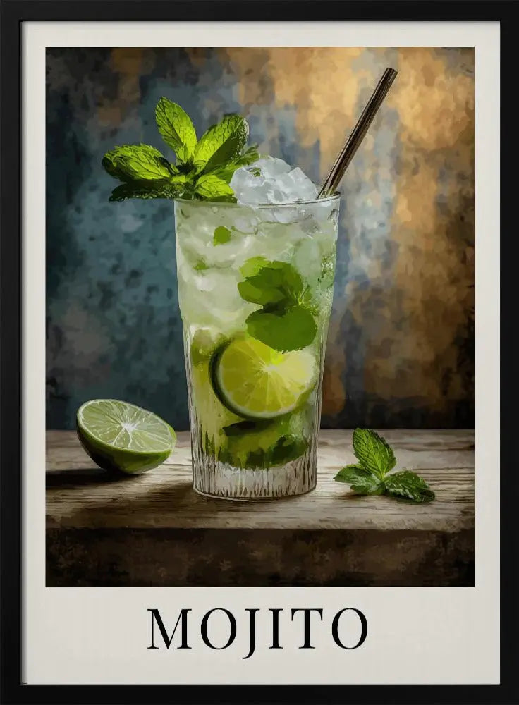 Mojito - Stretched Canvas, Poster or Fine Art Print I Heart Wall Art