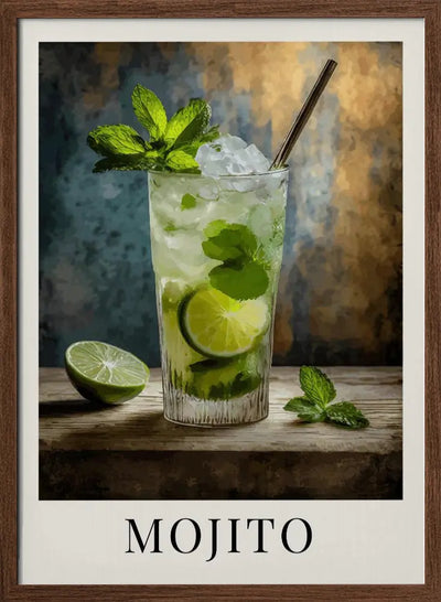 Mojito - Stretched Canvas, Poster or Fine Art Print I Heart Wall Art