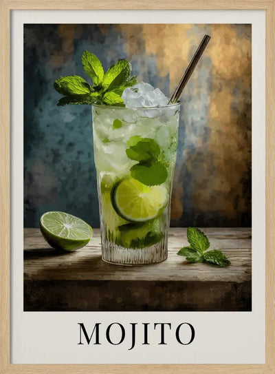 Mojito - Stretched Canvas, Poster or Fine Art Print I Heart Wall Art