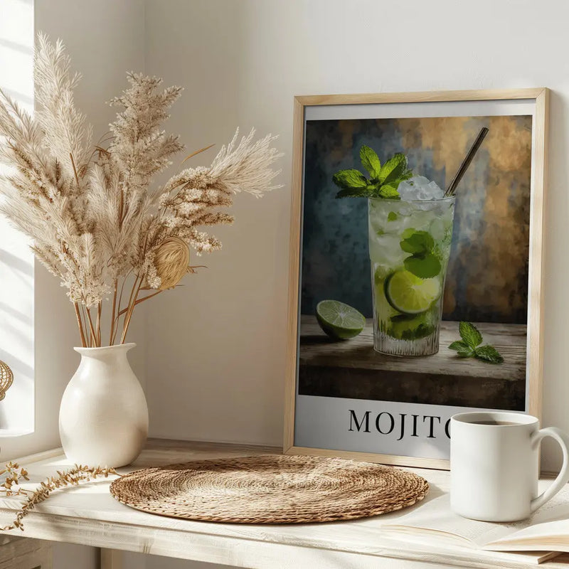 Mojito - Stretched Canvas, Poster or Fine Art Print I Heart Wall Art