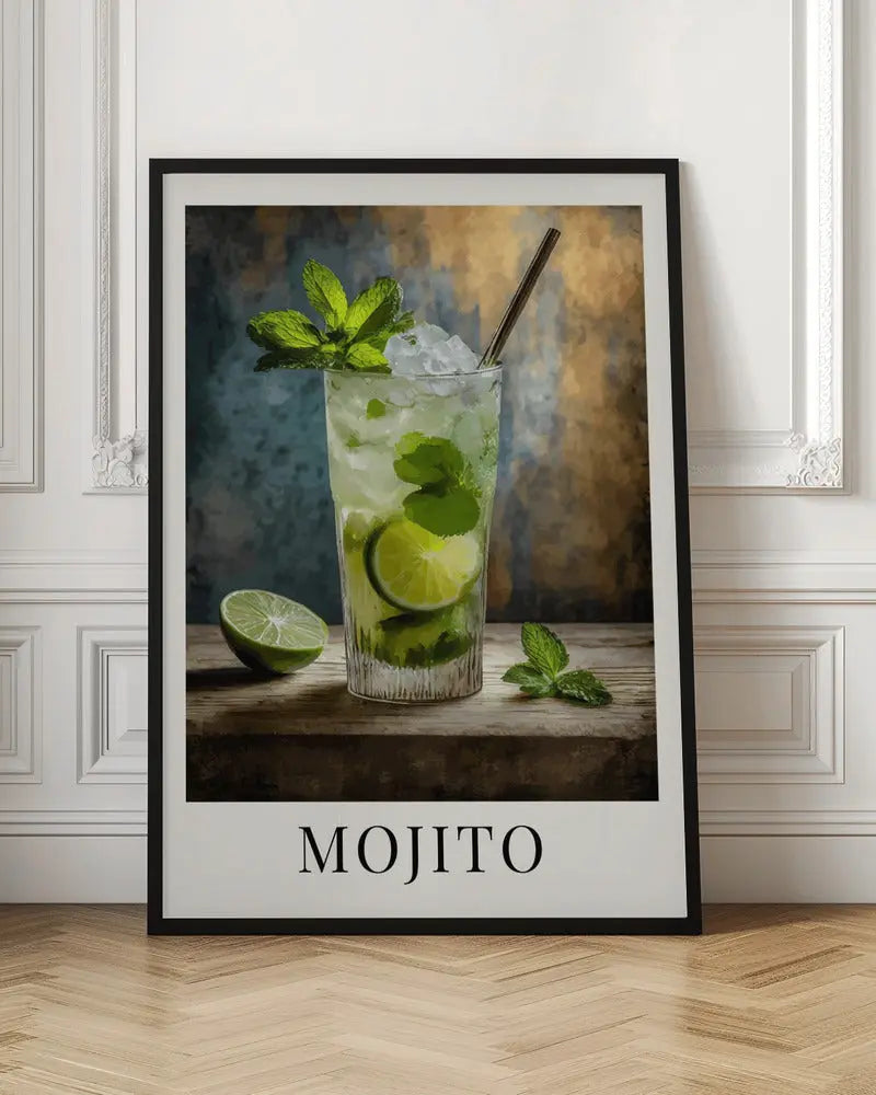 Mojito - Stretched Canvas, Poster or Fine Art Print I Heart Wall Art