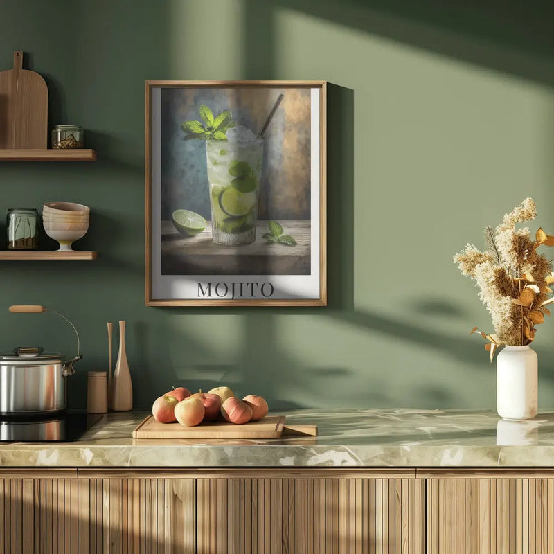 Mojito - Stretched Canvas, Poster or Fine Art Print I Heart Wall Art
